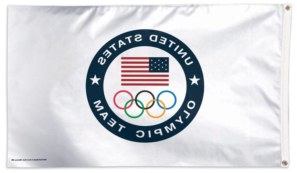 USOC Olympic Team Flag 3x5 United States heartlandflags