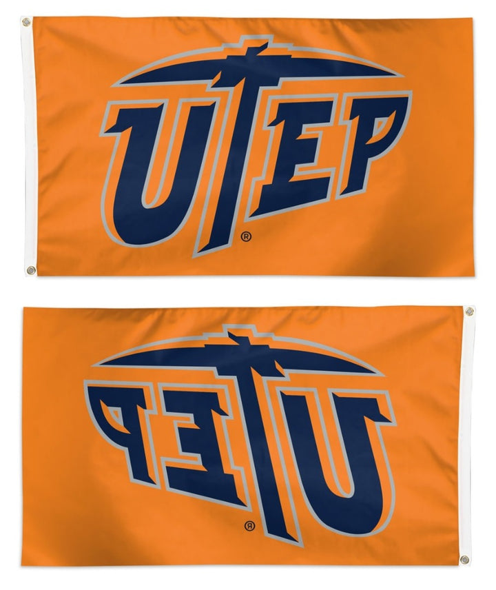 UTEP Orange 3x5 Flag heartlandflags