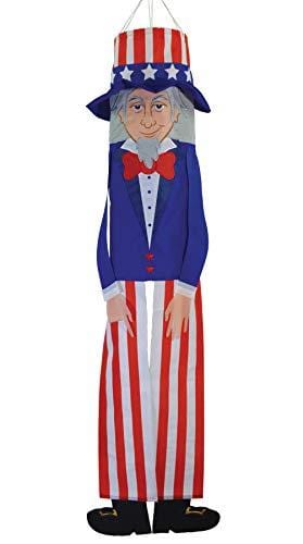 Uncle Sam Windsock Breeze Buddy 40-Inch heartlandflags