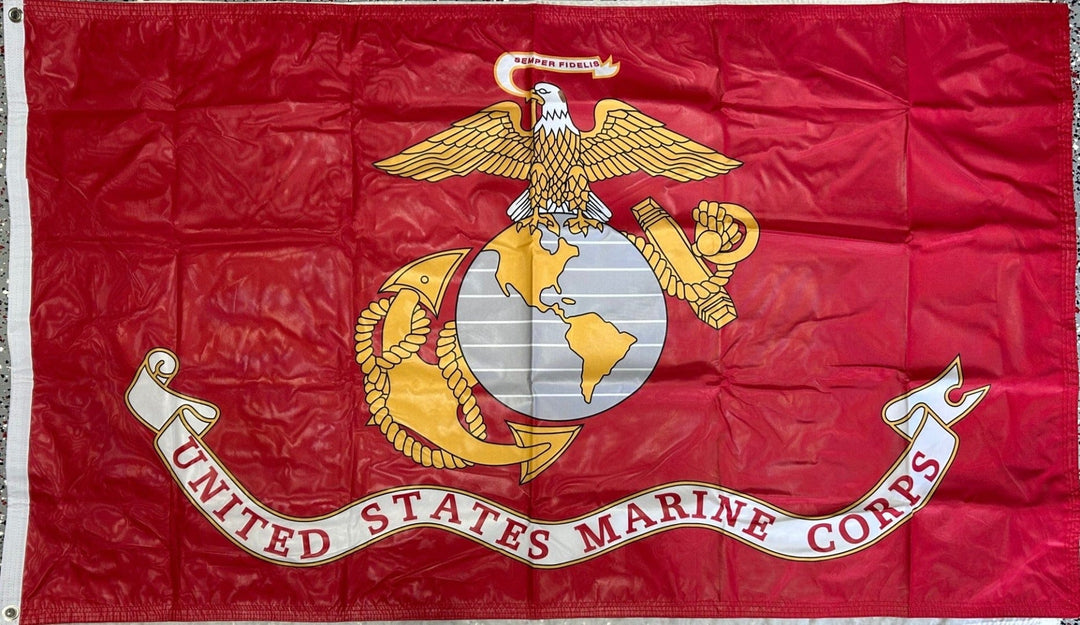 United States Marine Corp Flag 2 Sided 3x5 heartlandflags