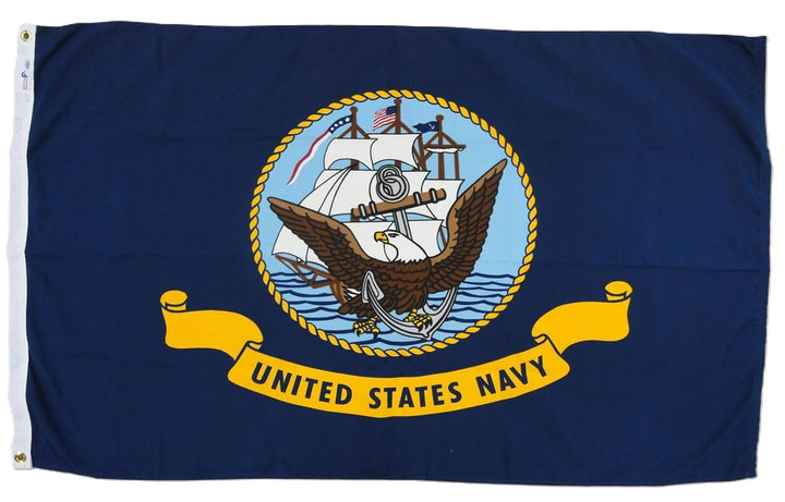 United States Navy Flag 3x5 Heavy Polyester heartlandflags