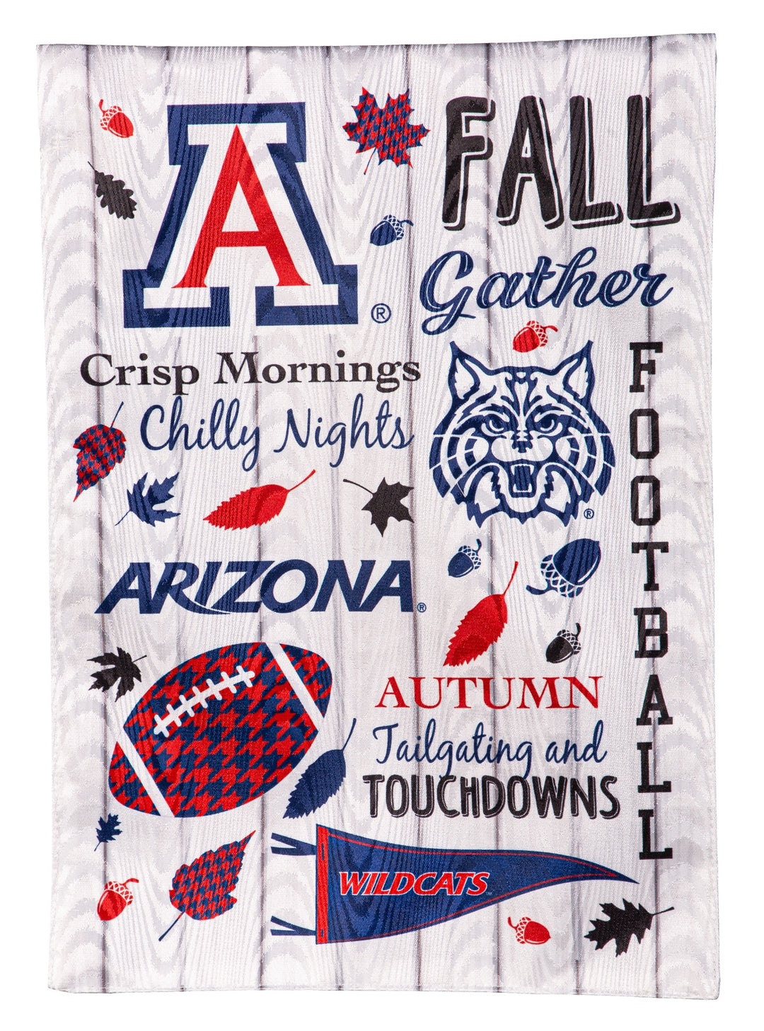 University of Arizona Fall 2 Sided Garden Flag heartlandflags