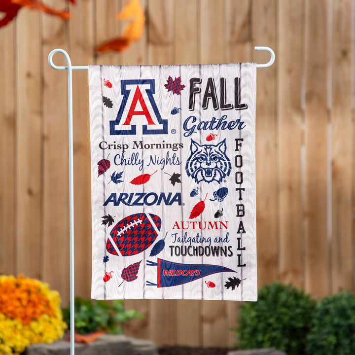 University of Arizona Fall 2 Sided Garden Flag heartlandflags