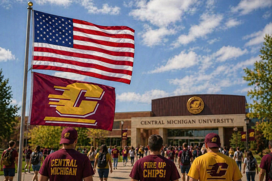University of Central Michigan Flag 3x5 heartlandflags