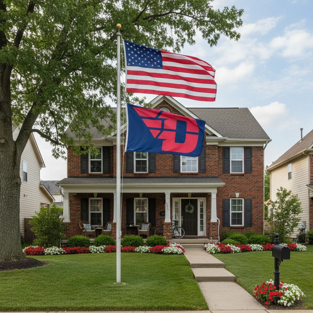 University of Dayton Flag 3x5 Flyers Logo heartlandflags