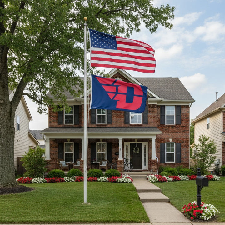 University of Dayton Flag 3x5 Flyers Logo heartlandflags