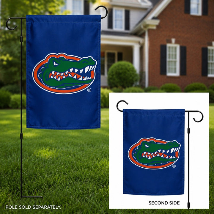 University of Florida Garden Flag 2 Sided Applique Logo heartlandflags