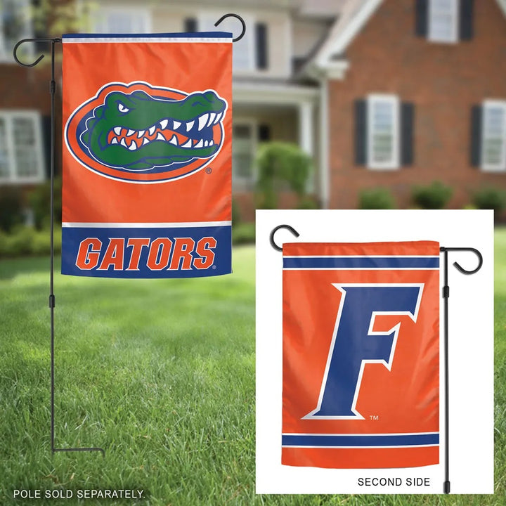 University of Florida Garden Flag 2 Sided Double Logo heartlandflags