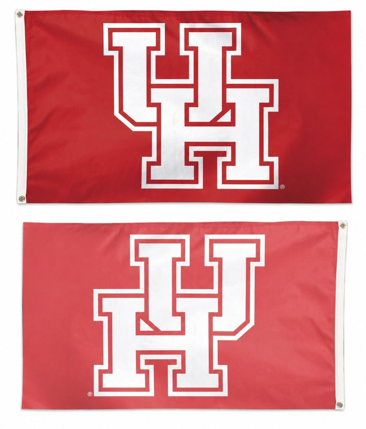 University of Houston UH Logo 3x5 Flag heartlandflags