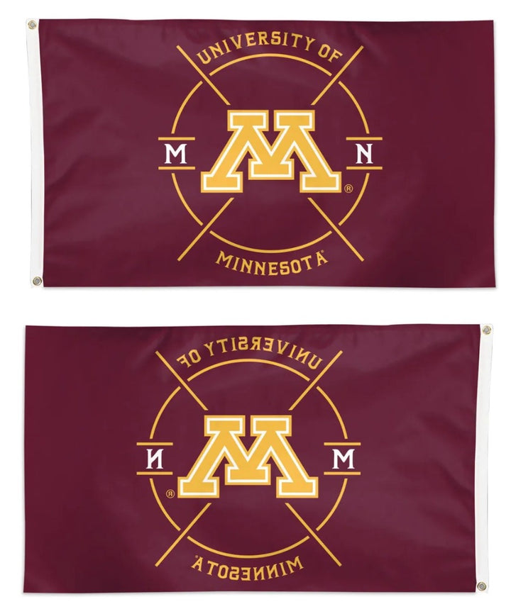 University of Minnesota 3x5 Hipster Flag heartlandflags