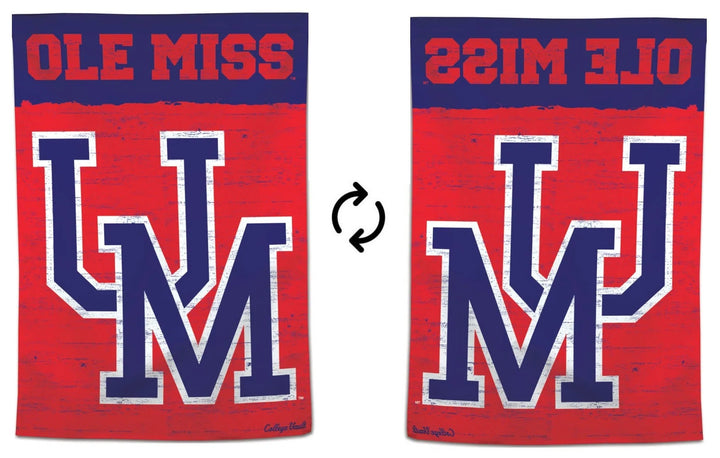 University of Mississippi Throwback House Banner heartlandflags