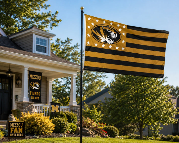 University of Missouri Americana 3x5 Flag heartlandflags