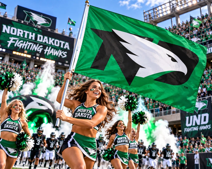 University of North Dakota 3x5 Flag