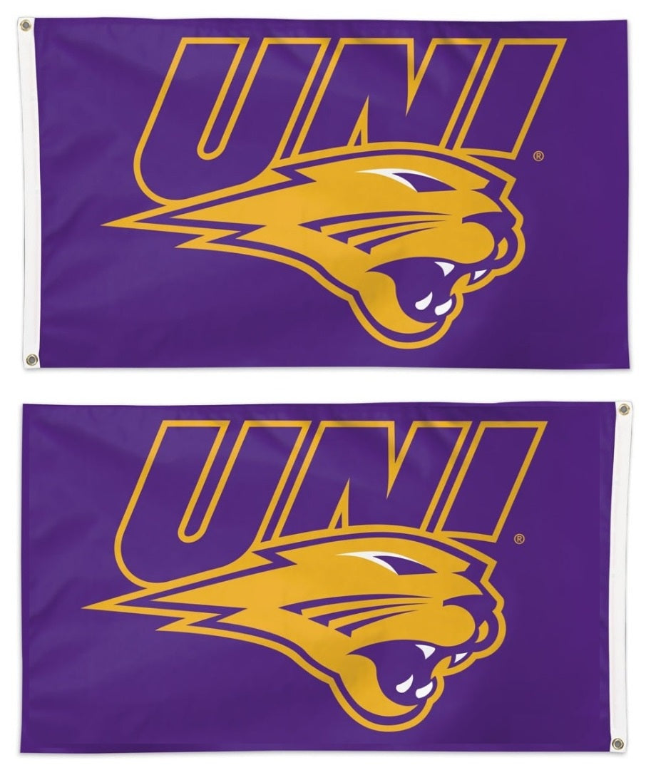 University of Northern Iowa 2 Sided 3x5 Flag heartlandflags
