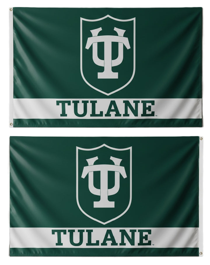 University of Tulane Flag 2 Sided 3x5 heartlandflags