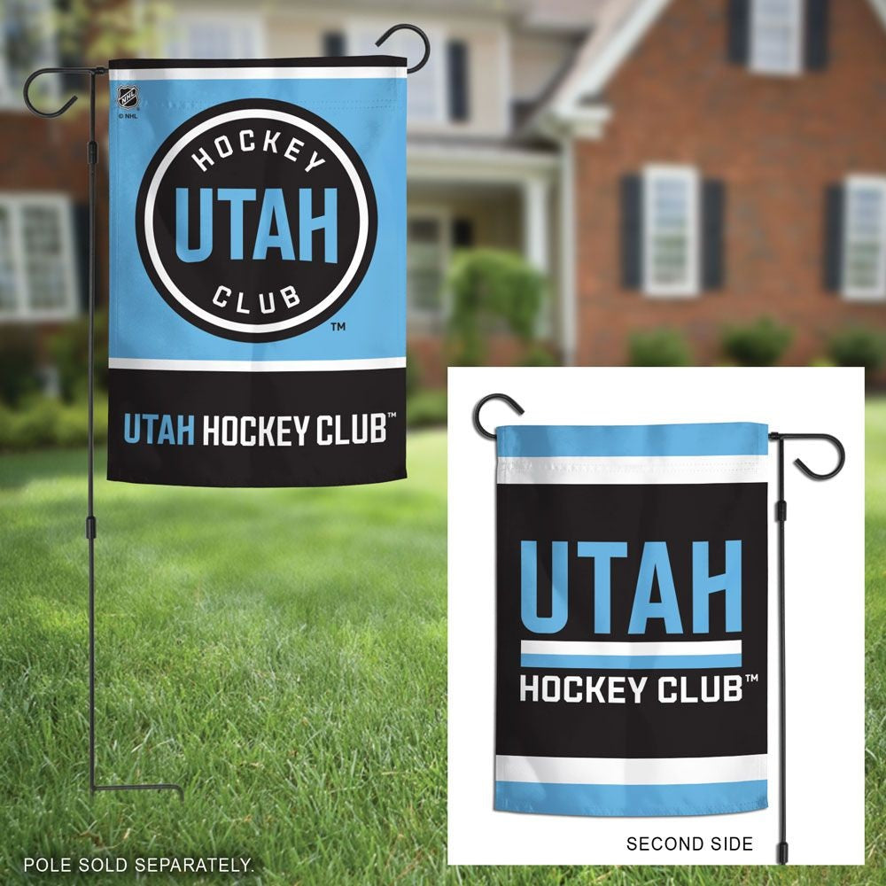 Utah Hockey Club Garden Flag 2 Sided heartlandflags