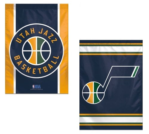 Utah Jazz Flag 2 Sided Vertical House Banner heartlandflags