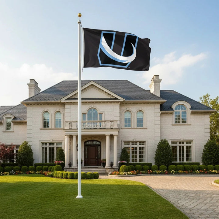 Utah Mammoth 35 Black Double-Sided Flag heartlandflags