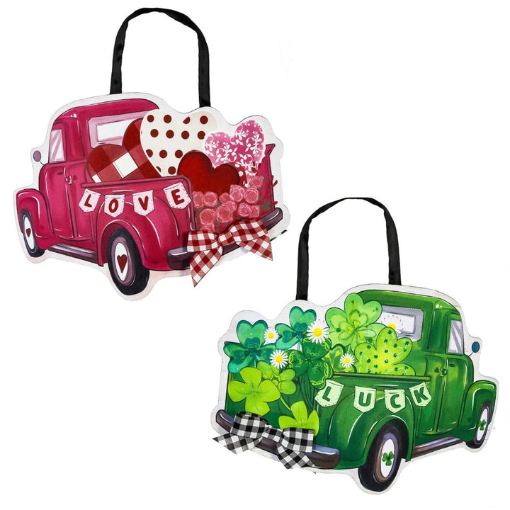 Valentine Truck Full Of Love Reversible heartlandflags