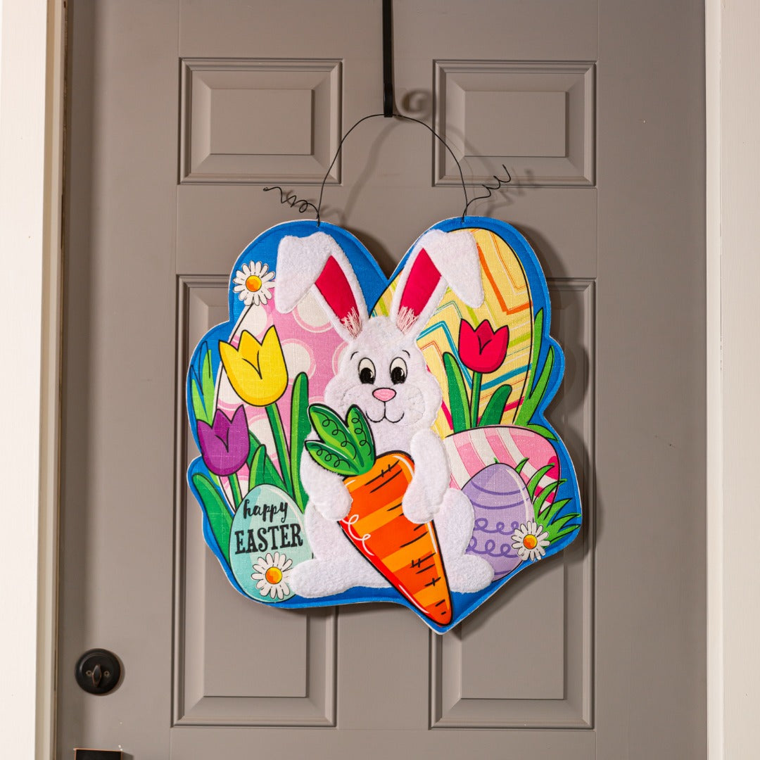 Valentine and Easter Door Decoration Reversible heartlandflags