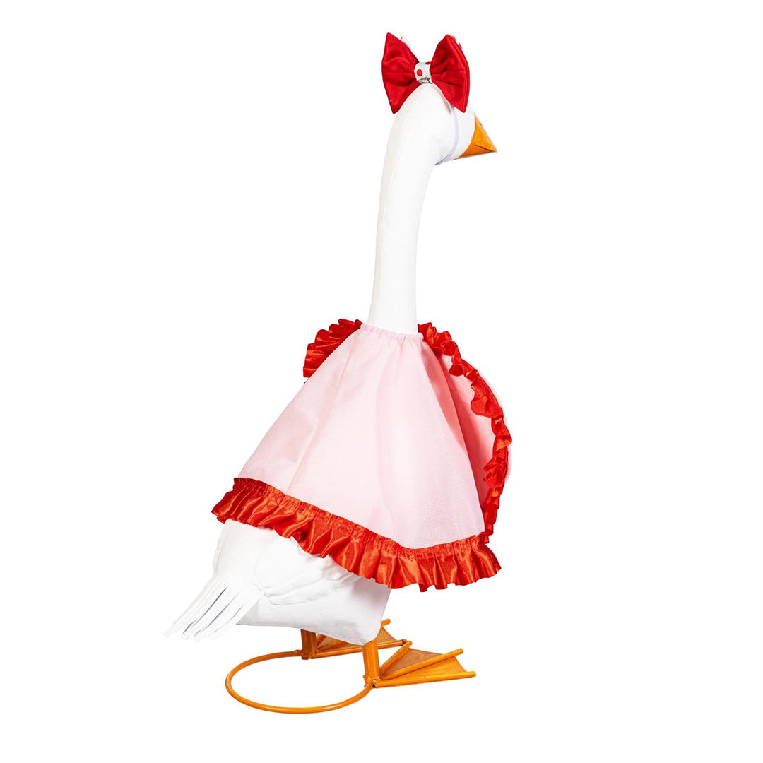 Valentine's Day Heart Porch Goose Outfit for 21 Inch Goose heartlandflags