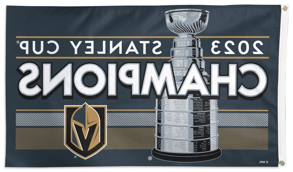 Vegas Golden Knights 3x5 Flag 2023 Stanley Cup Champions heartlandflags