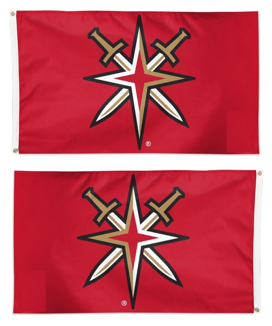 Vegas Golden Knights Alternate Logo 3x5 Flag heartlandflags