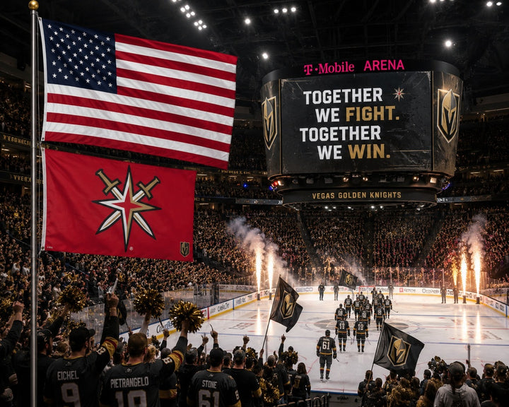 Vegas Golden Knights Flag 3x5 Alternate Logo heartlandflags