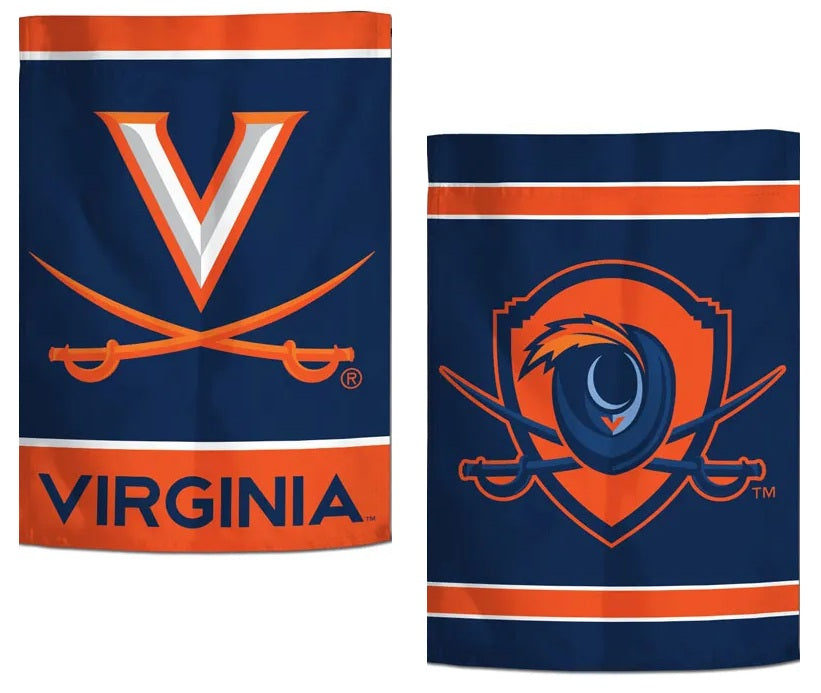 Virginia Cavaliers Garden Flag 2 Sided New Logo heartlandflags