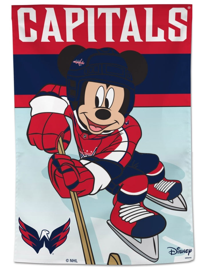 Washington Capitals Flag Mickey Mouse Hockey House Banner heartlandflags