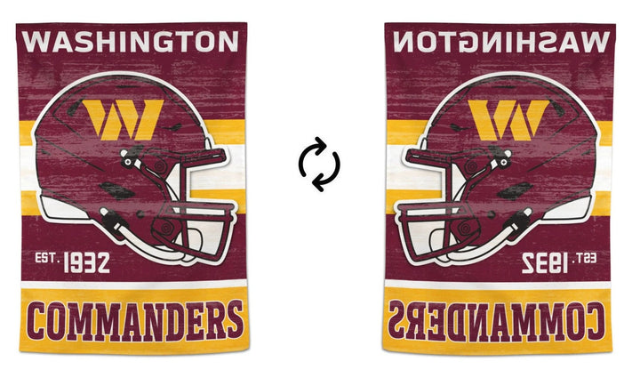 Washington Commanders Banner Vintage