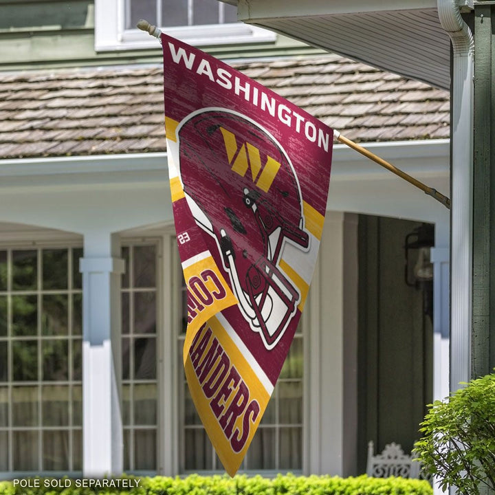 Washington Commanders Banner Vintage