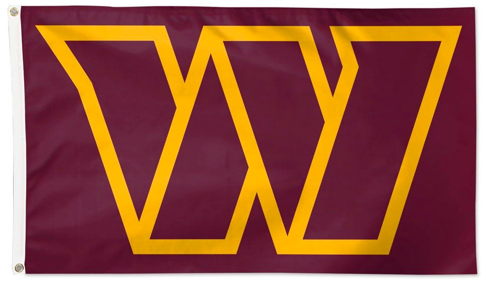 Washington Commanders Flag 2 Sided 3x5 heartlandflags