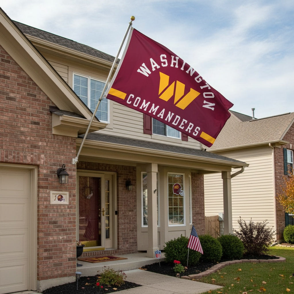 Washington Commanders Flag 3x5 heartlandflags