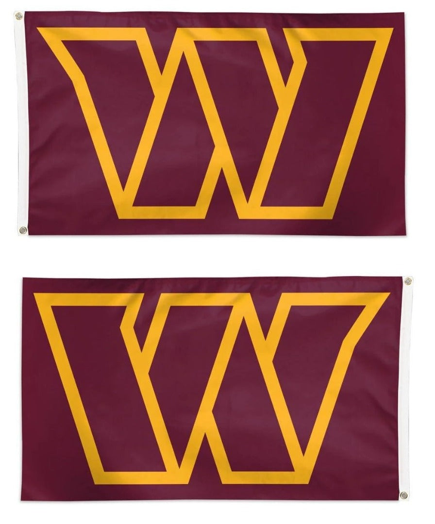 Washington Commanders Flag 3x5 Logo heartlandflags
