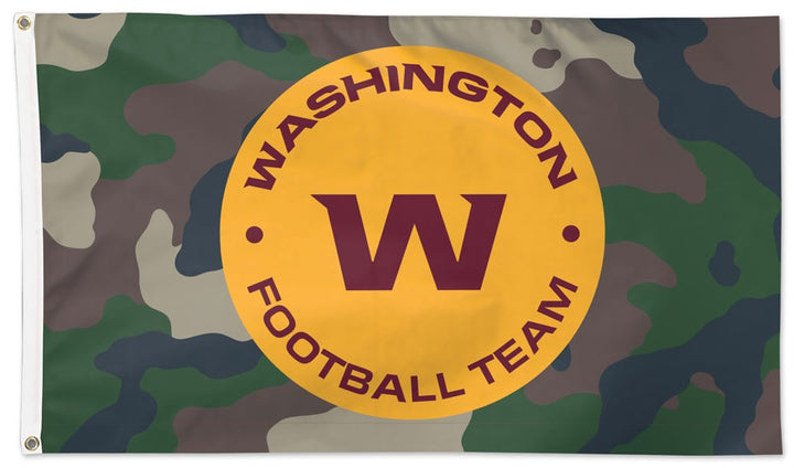 Washington Football Team Flag 3x5 Military Camo heartlandflags