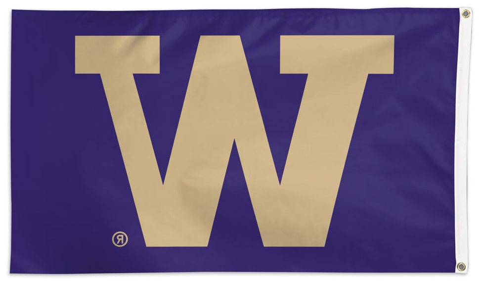 Washington Huskies Flag 3x5 heartlandflags