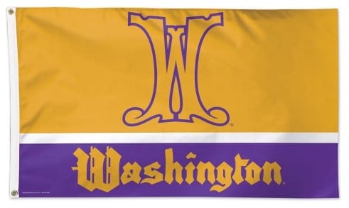 Washington Huskies Flag 3x5 Throwback Logo Classic heartlandflags