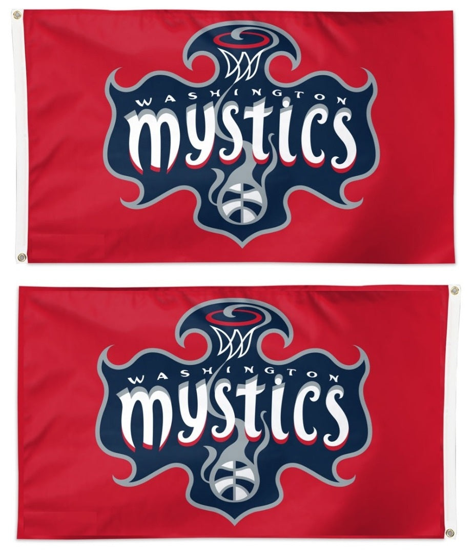 Washington Mystics 2 Sided 3x5 Flag heartlandflags