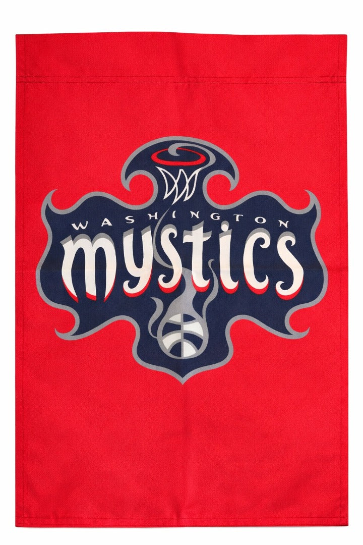 Washington Mystics Garden Flag 2 Sided heartlandflags