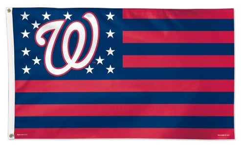 Washington Nationals Flag 3x5 Americana Stars Stripes heartlandflags