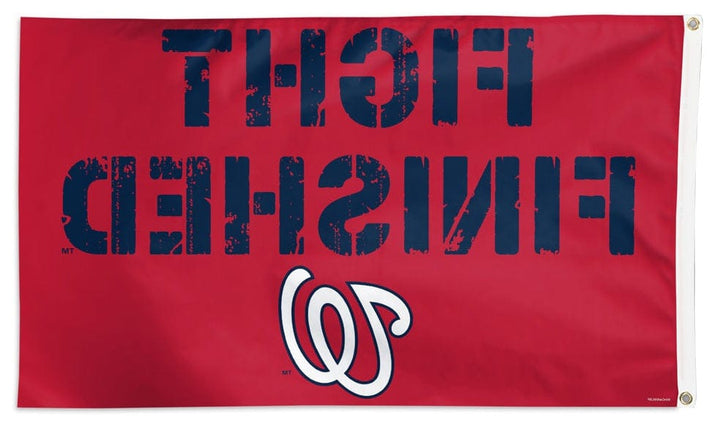 Washington Nationals Flag 3x5 Fight Finished heartlandflags