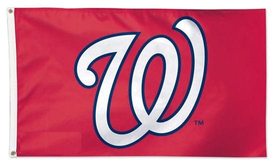 Washington Nationals Flag 3x5 Logo 2 Sided heartlandflags