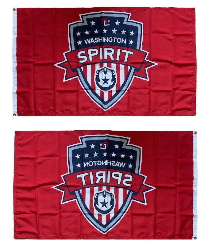 Washington Spirit Flag Red 3x5 heartlandflags