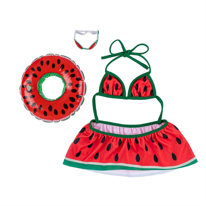 Watermelon Splash Porch Goose Outfit for 21 Inch Goose heartlandflags