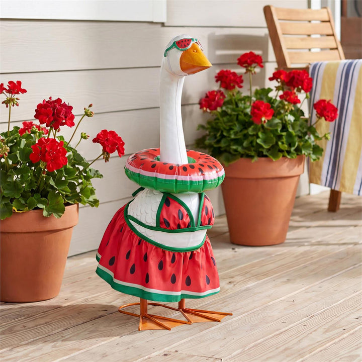Watermelon Splash Porch Goose Outfit for 21 Inch Goose heartlandflags