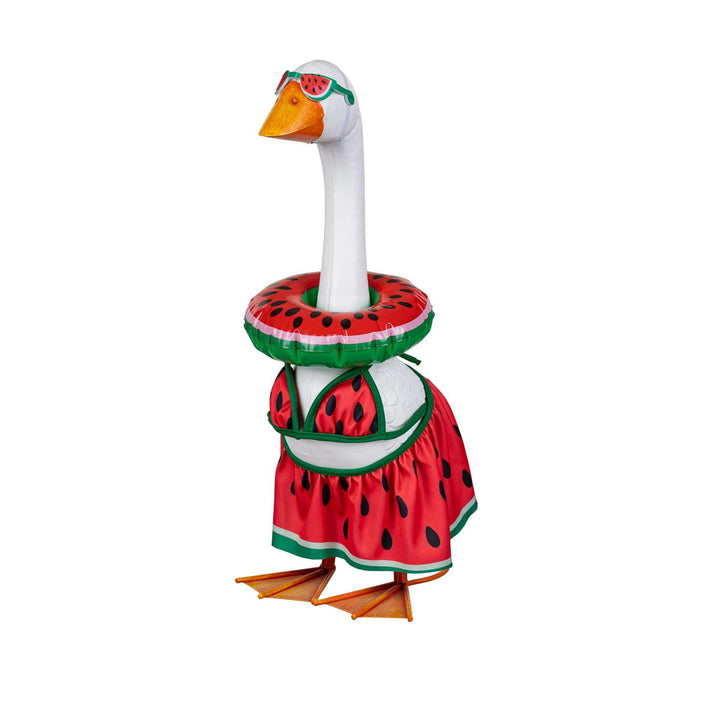 Watermelon Splash Porch Goose Outfit for 21 Inch Goose heartlandflags