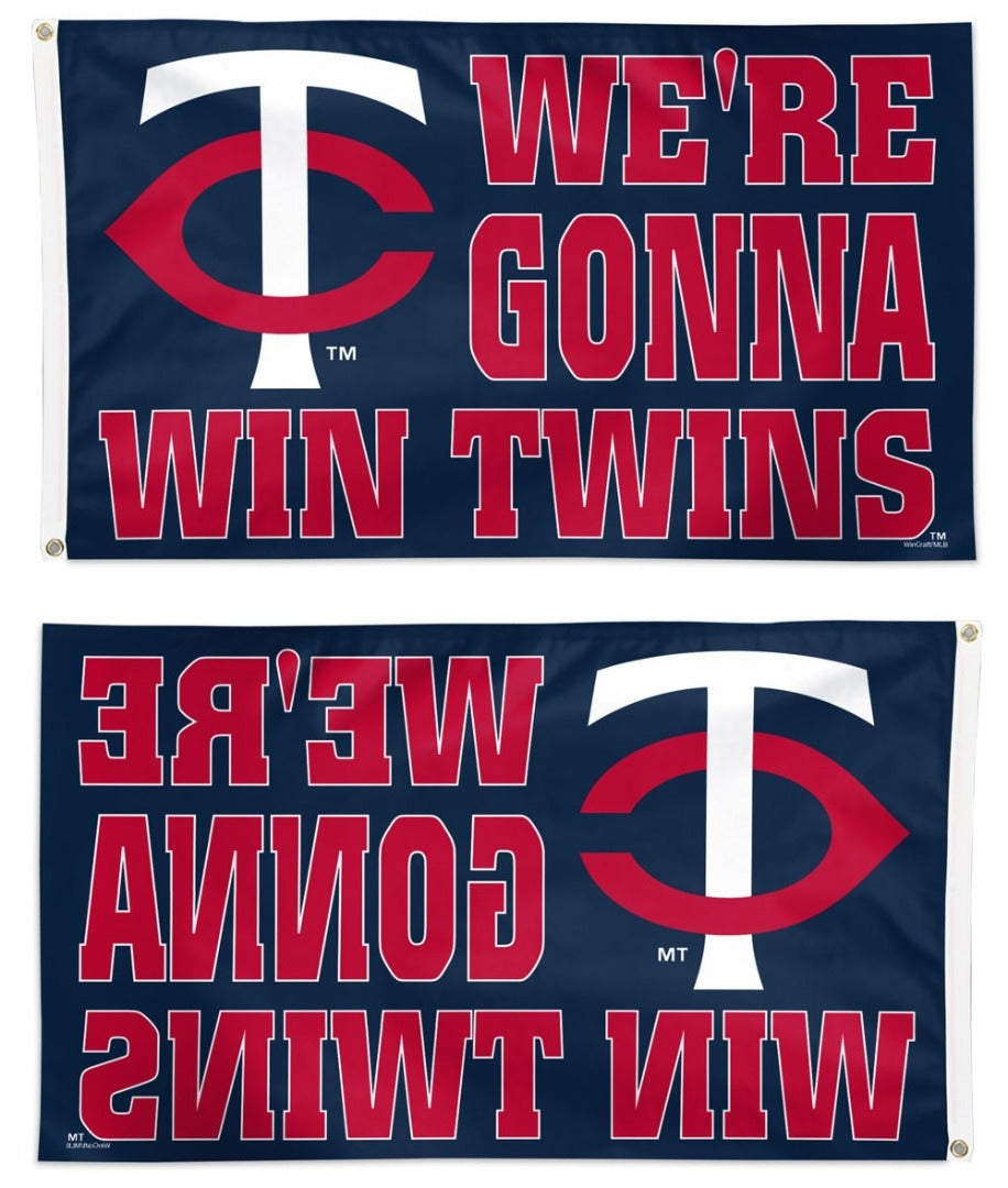 We're Gonna Win Twins 3x5 Flag heartlandflags