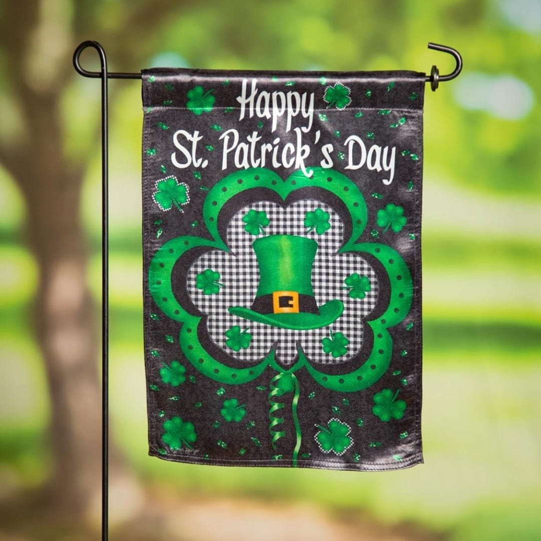 Welcome St Pats Garden Flag 2 Sided heartlandflags