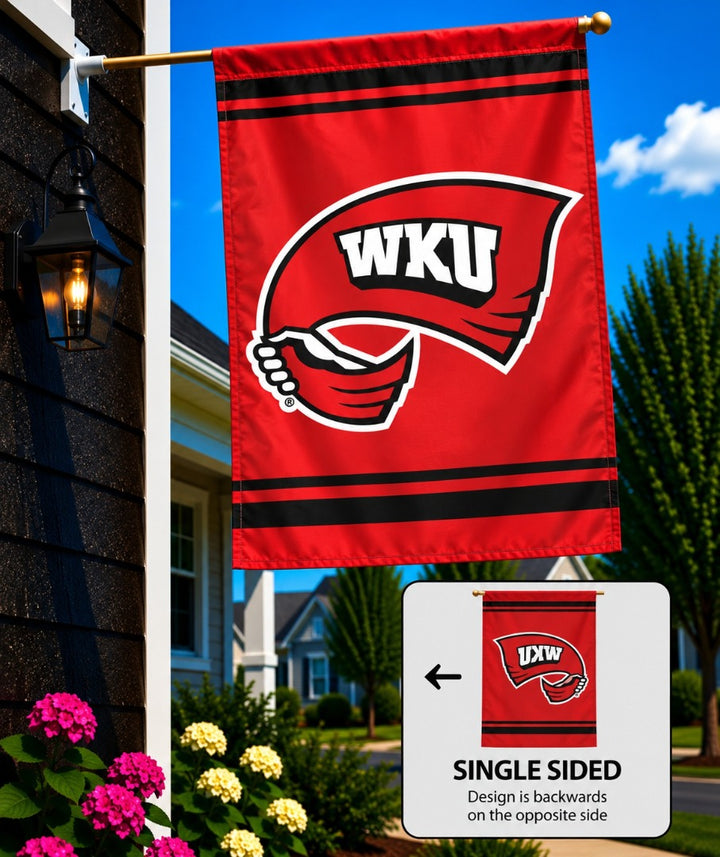 Western Kentucky Flag Hilltoppers House Banner